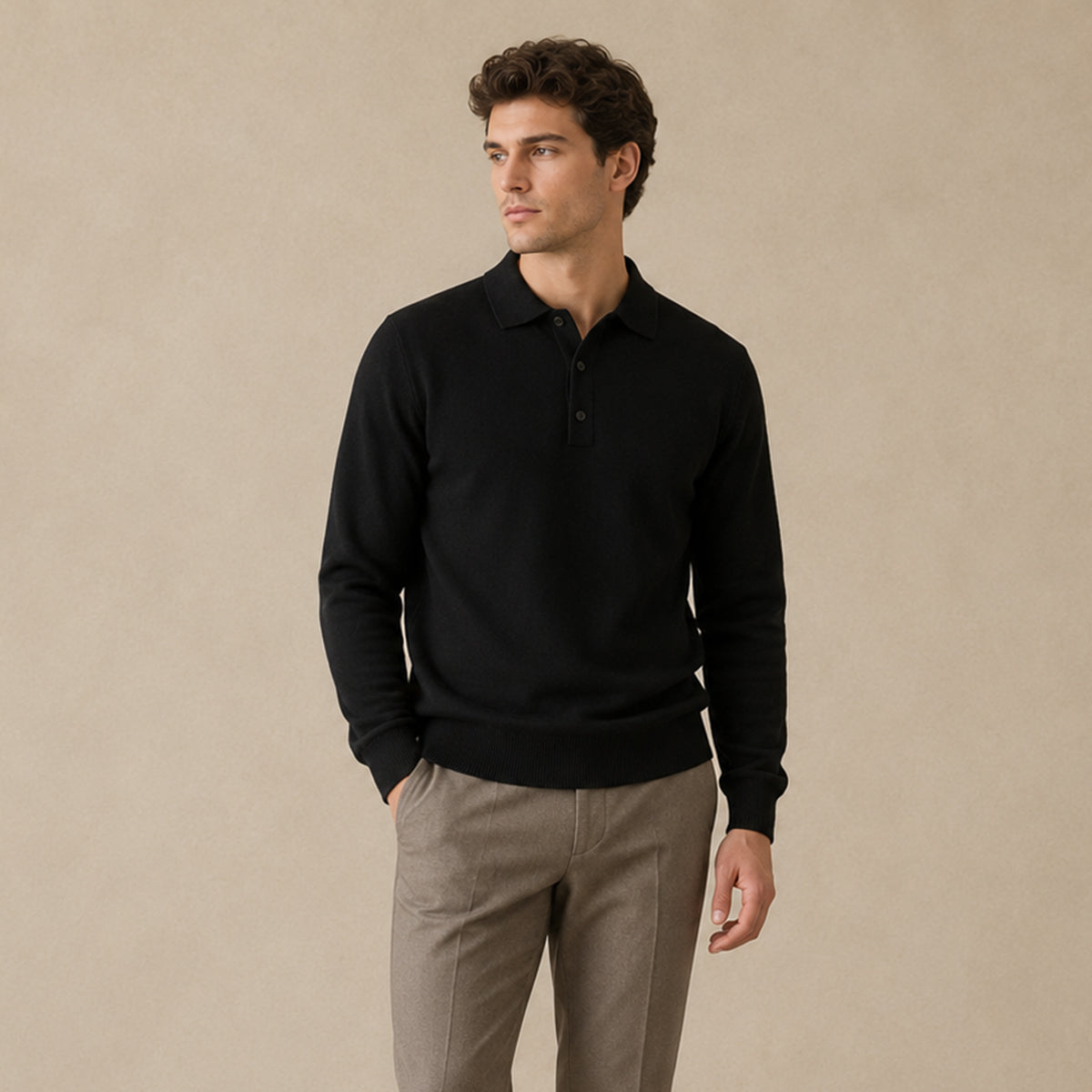 Cashmere Polo Shirt