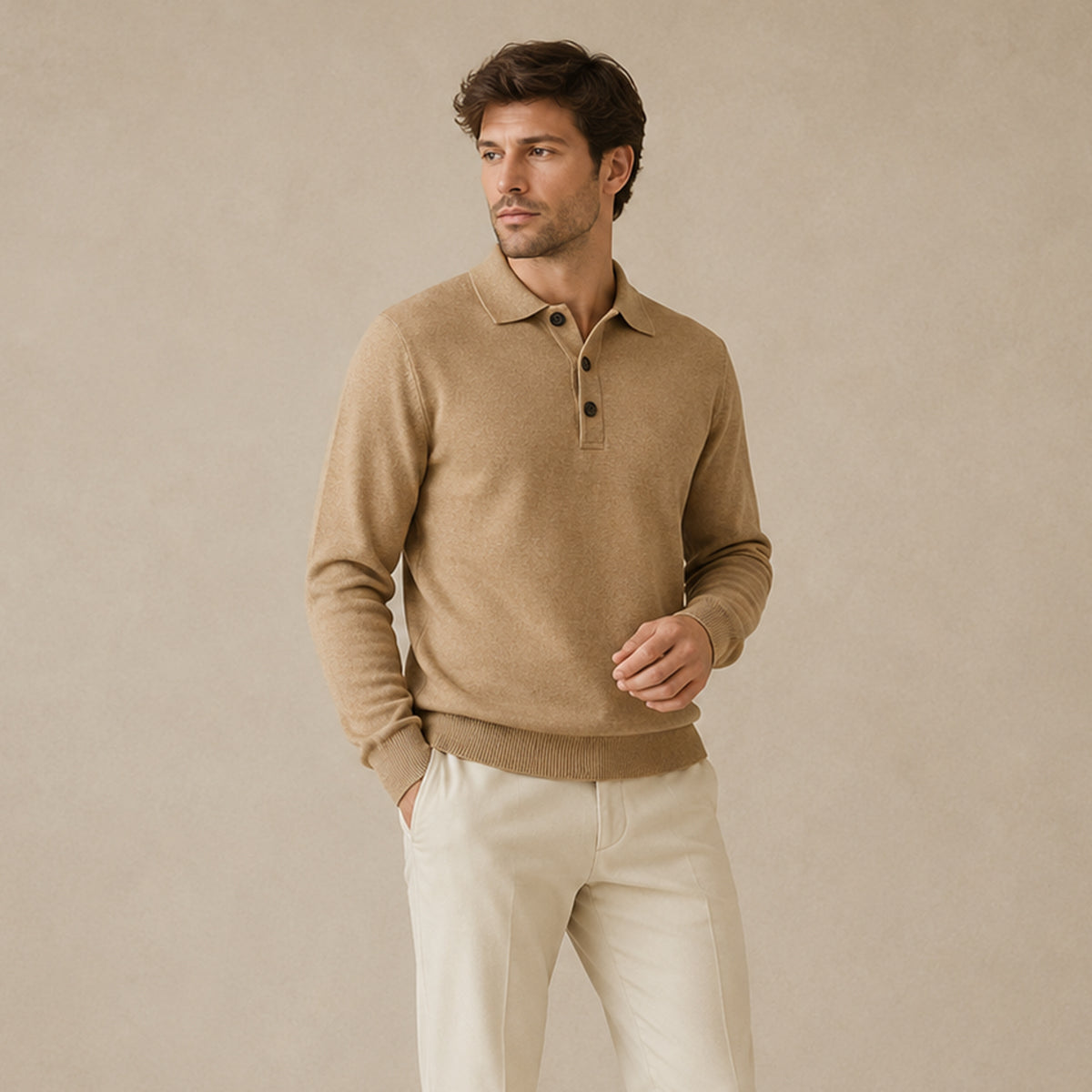 Cashmere Polo Shirt
