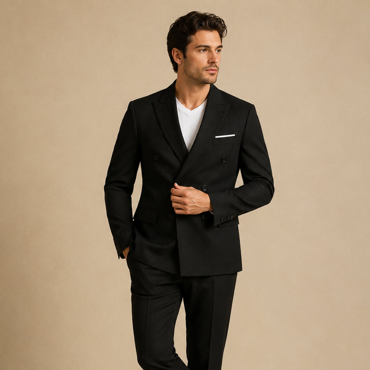 The Caldwell Men’s Lightweight Slim Fit Blazer Suit
