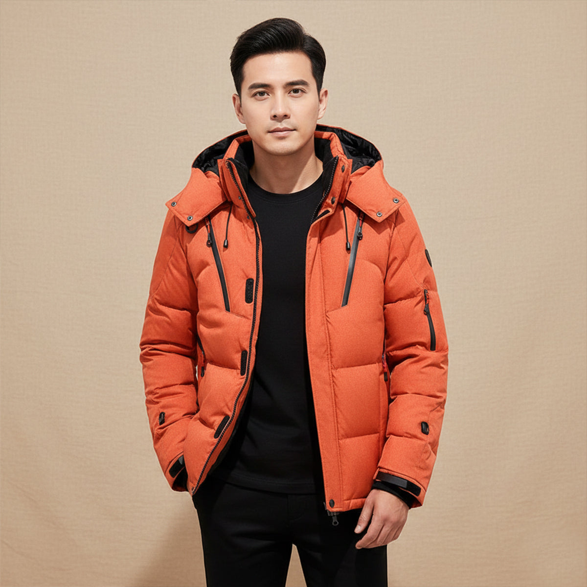 Foxglove Men's Hooded Insulated Winter Park Jacket