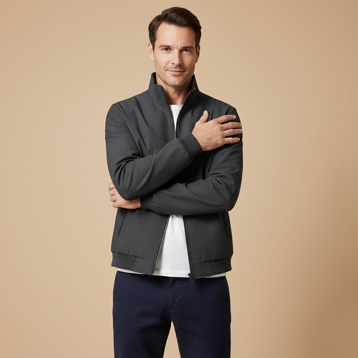 Glasgow Men's Waterproof Thermal Winter Jacket with Fleece Lining
