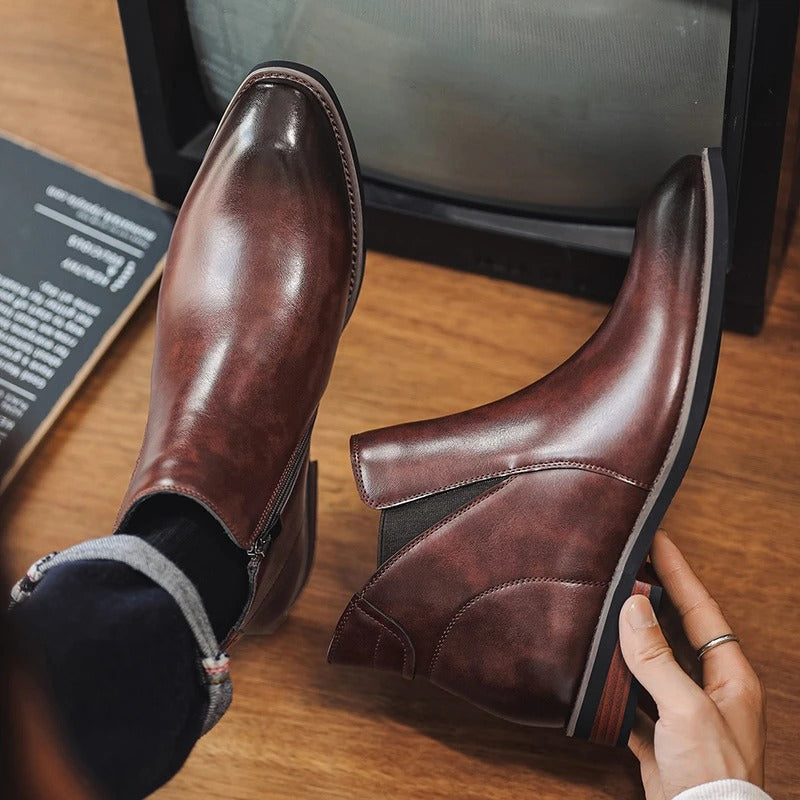 The Carrowgate Men's Side Zip Chelsea Boots