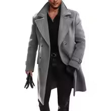 The Ambleside Men's Double Breasted Wool Overcoat