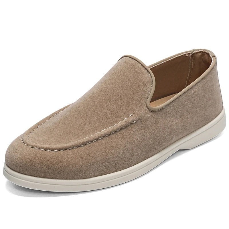 Men’s Suede Style Loafers – Slip On Casual Dress Shoes