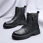 The Salcombe Men's Chunky Lace Up Combat Boots