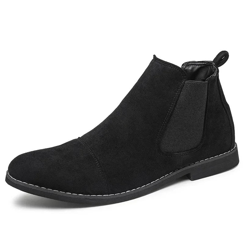 The Uppingham Men's Soft Suede Chelsea Boots