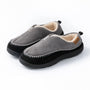 The Havenridge Men's Slip On Fleece Slippers