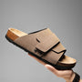 The Barrowfield Men's Suede Strap Comfort Slides