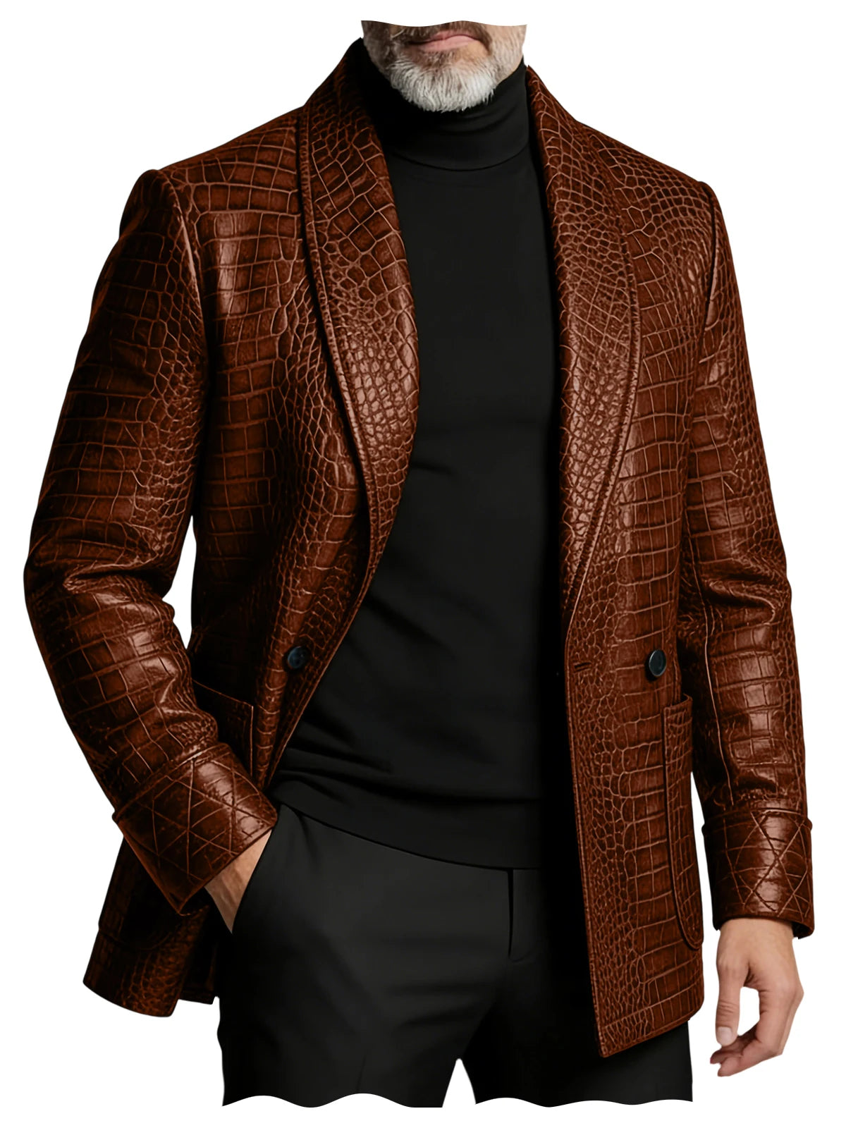 The Quarrydale Men's Embossed Business Jacket