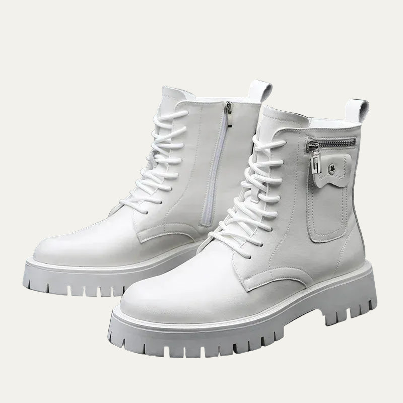 The Salcombe Men's Chunky Lace Up Combat Boots