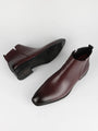 The Corfe Men's Leather Chelsea Dress Boots
