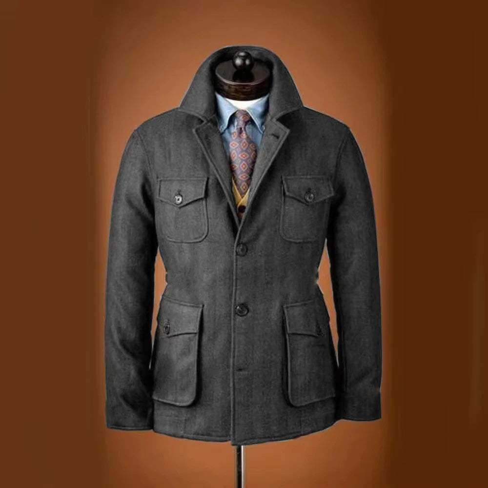 The Rookhaven Men's Multi Pocket Field Jacket
