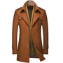 The Oundle Men's Mid Length Wool Blend Overcoat
